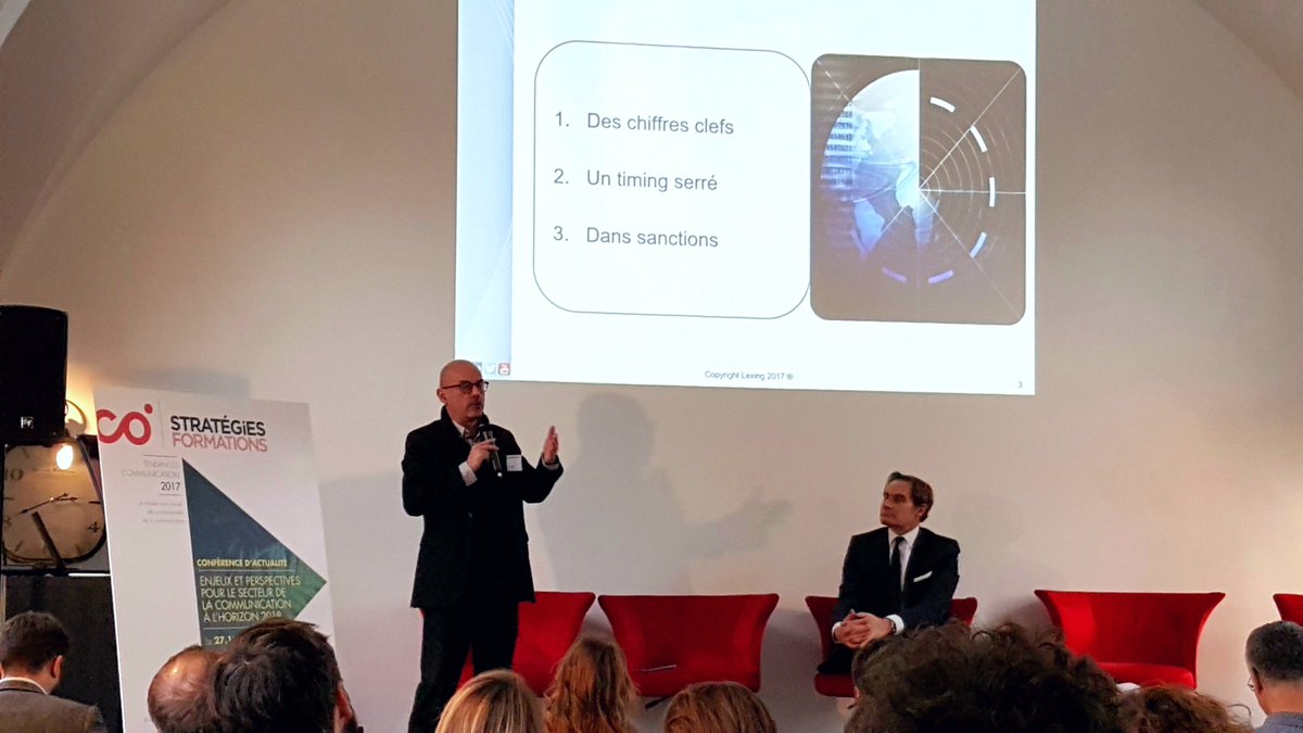 StratFormations's tweet photo. #Tendancescom2017 - Intervention d'Eric Barby, avocat à la cour d’appel de Paris et directeur du pôle droit numérique, cabinet Alain Bensoussan Avocats
#Données personnelles : comment exploiter la #data en conformité avec la #RGPD ? https://t.co/cWiFHfGk9k