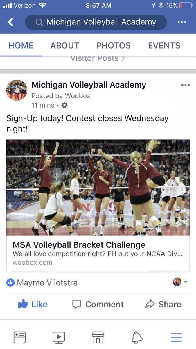 Be sure to head over to our Facebook page to fill out your NCAA bracket for a chance to win one of the new MVA Longnsleeves from the store! 💙