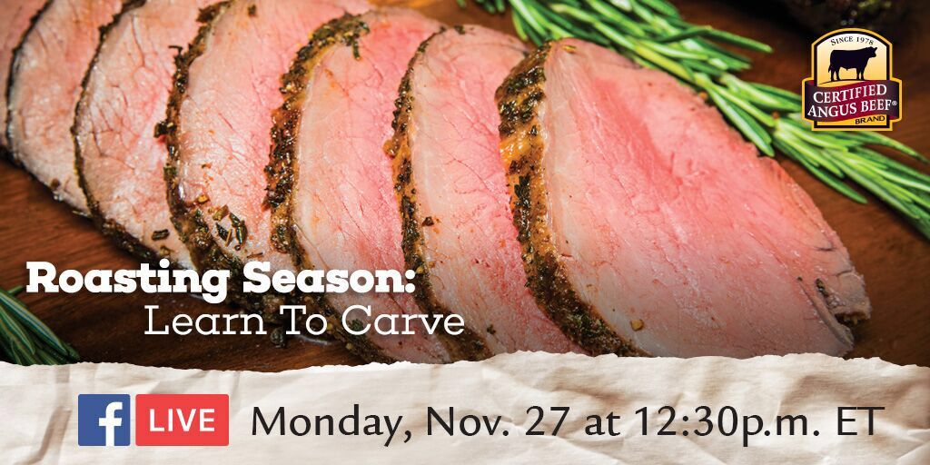 Do you like your roast medium-rare, medium or well done? Step into the <a href="/CertAngusBeef/">Certified Angus Beef ®</a> kitchen and learn the degrees of doneness, the importance of letting beef rest, and how to carve your holiday roast. #BestBeef #Steakholder