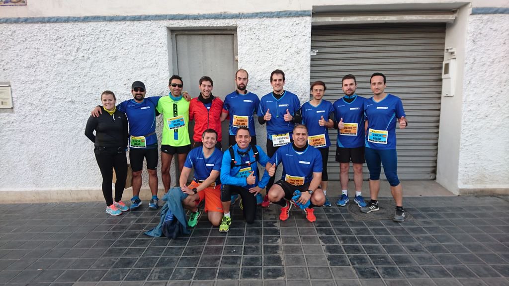 gft_es's tweet photo. El pasado 19 de noviembre nuestros compañeros han participado en la carrera 10K Trinidad Alfonso. 10 km recorriendo Valencia en una clara demostración de esfuerzo y fuerza :-) ¡Enhorabuena chic@s! #gftactive #gftrunningteam https://t.co/gGU8ehW1Q0