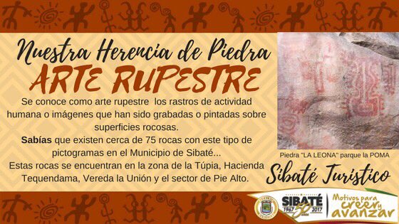 ALCALDIASIBATE's tweet photo. Visita #Sibaté y disfruta de la majestuosidad de su Arte Rupestre @SibateLuchito @JorgeEmilioRey https://t.co/3cNpoDKuta