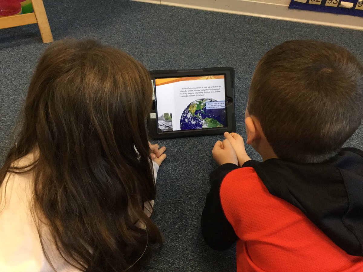 Using @EpicKidsBooks to learn about erosion today! Our mission today is to find out: what is erosion?