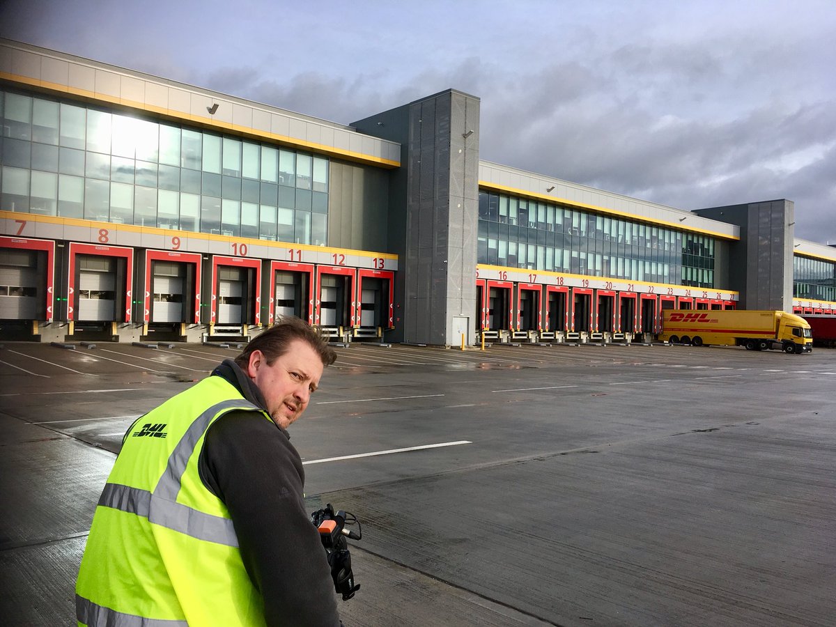 Last shot from @Tomps007 @FLM_Ltd for #DHL We have over 10 hours of footage! #promo #documentary