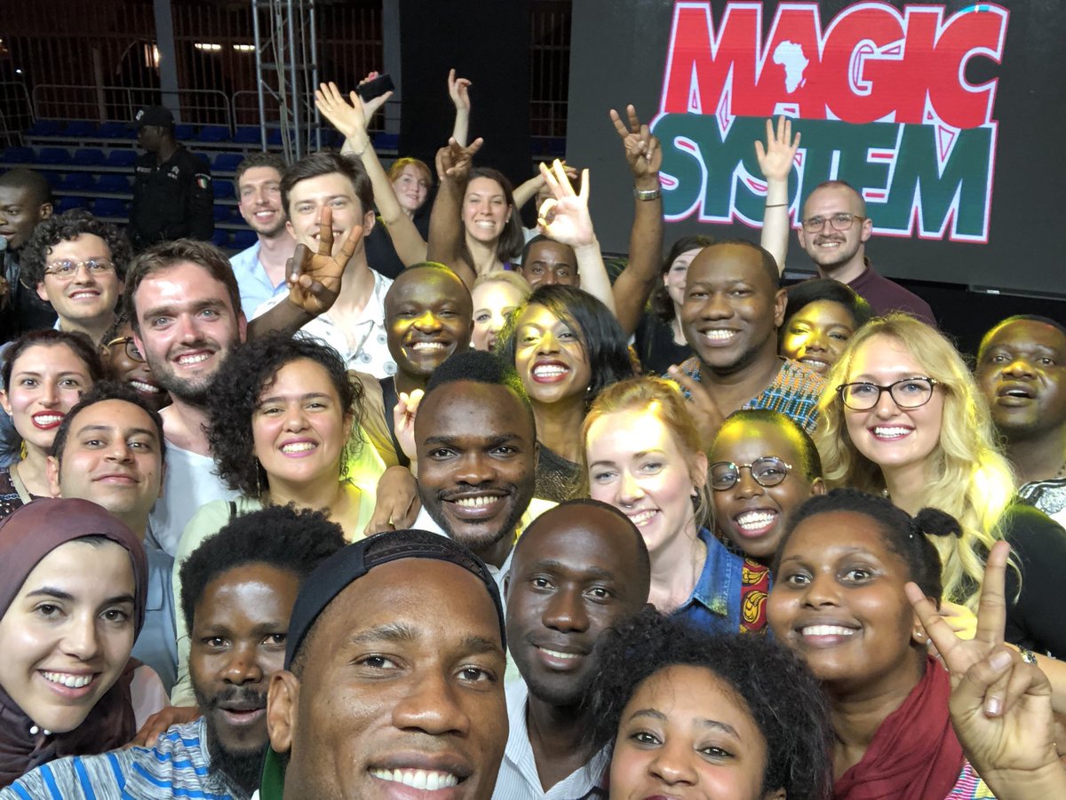 asalfomagic's tweet photo. D. Drogba &amp; Magic System sensibilisent la #Jeunesse  sur la migration irrégulière - https://t.co/DkgG9nIBDo #SommetUAUE https://t.co/l6rpxLTesM