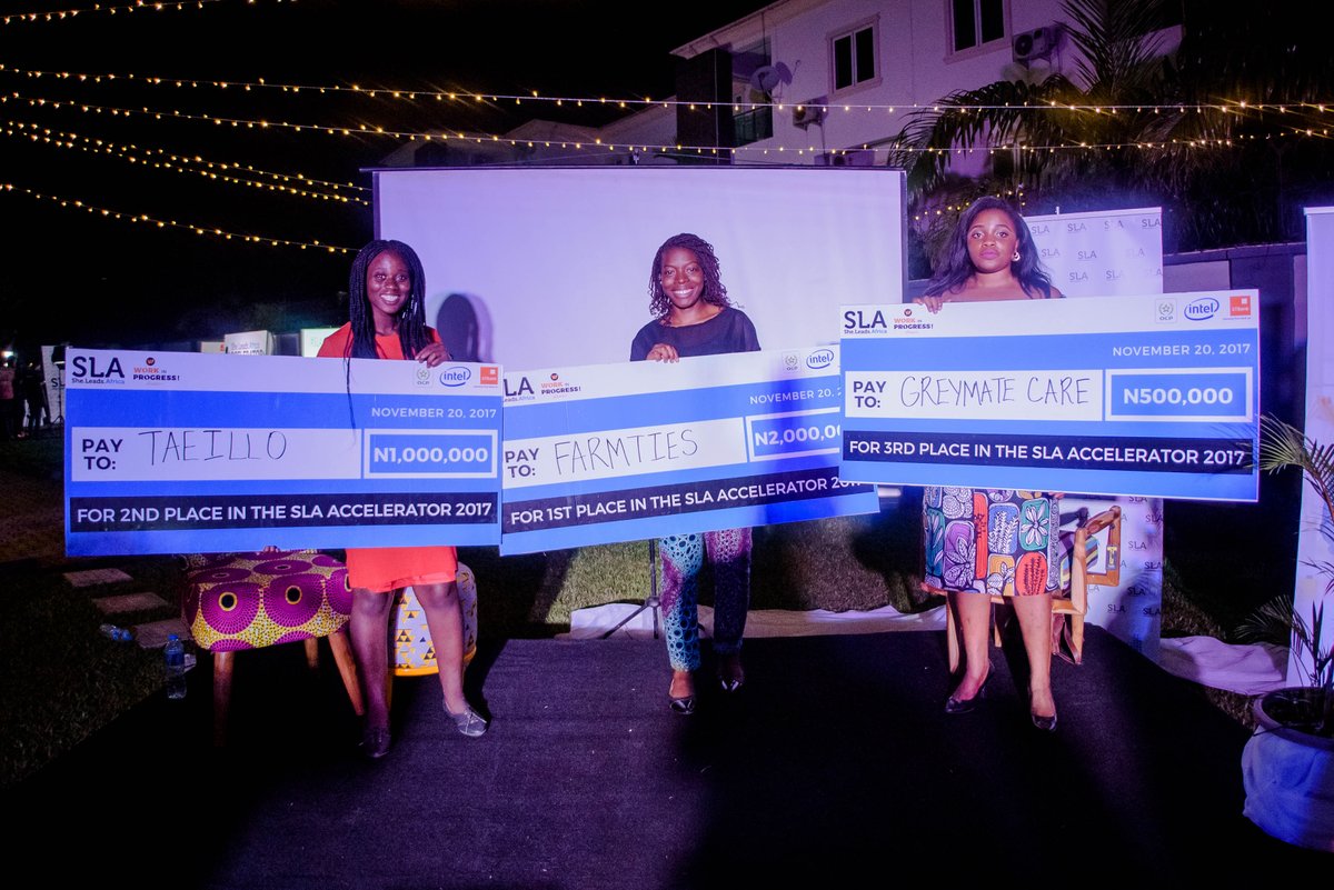 VC4A_Africa's tweet photo. Awesome Demo event organized by our partner #SLAAccelerator in #Lagos last week. Bright #women #entrepreneurs, great pitches and great atmosphere! #WorkinProgressAlliance #Nigeria https://t.co/mECXmcB7zk