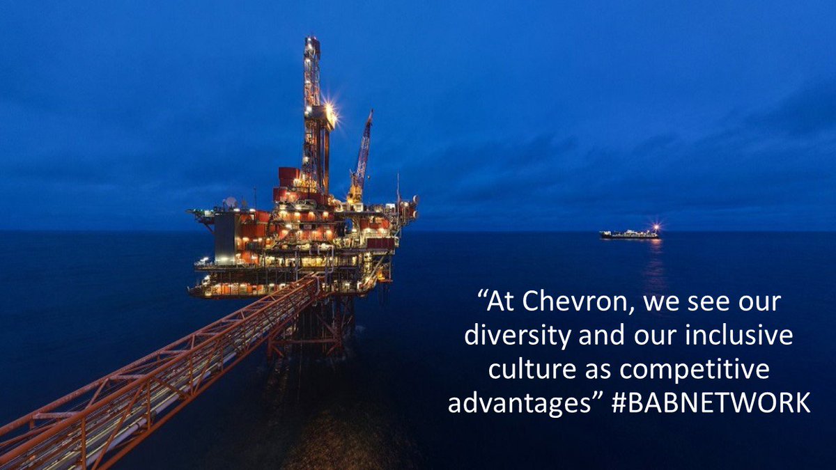 BritAmBusiness's tweet photo. In the November issue of #BABNETWORK, Todd Levy President @Chevron Europe, Eurasia and Middle East Exploration and Production looks at the strong corporate culture at Chevron and the role of innovation in their North Sea operations. Read NETWORK here - https://t.co/WHJBzH5M3c … https://t.co/2KTNNLZ6RN