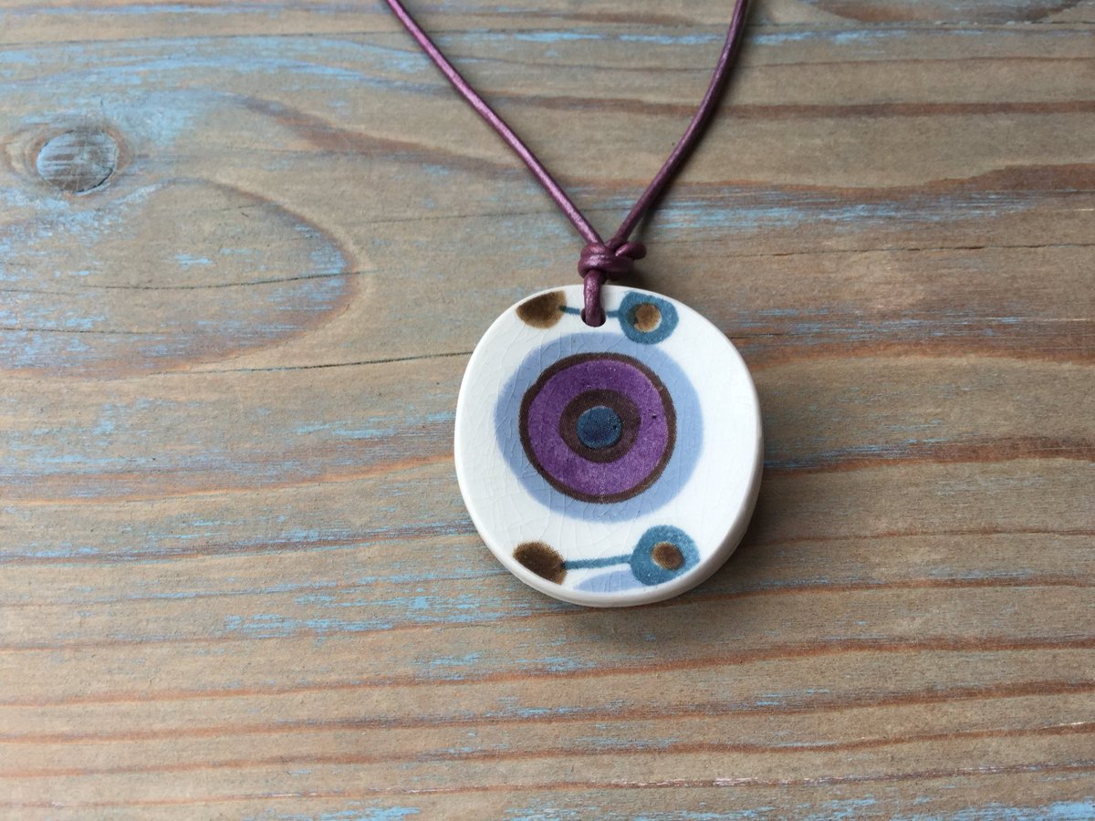 it’s a purple day
lovely unique pendants made by reusing and 
upcycling vintage china
#eco #upcycled #vintage #crafthour #handmade #Wales #Cymru #Caerdydd #Cardiff