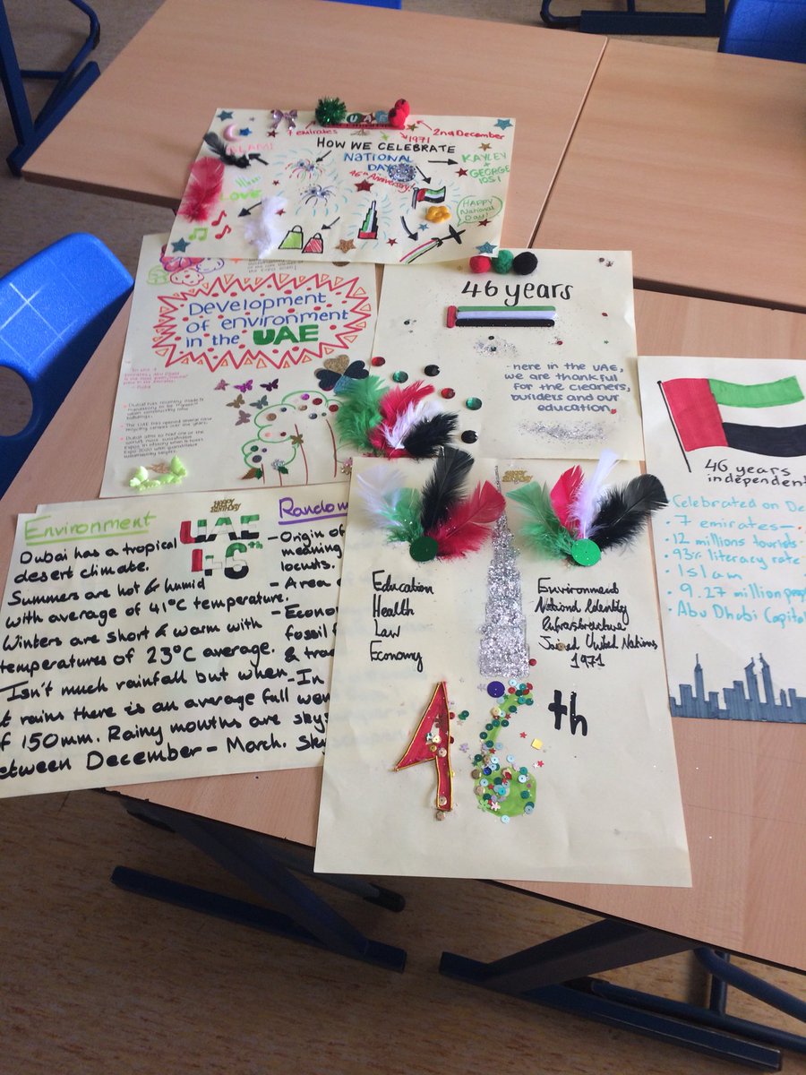 JESSSocStudies's tweet photo. Yr 10 make UAENational Day posters #celebrating46yearsUAE #nationalday #UAE #socialstudies https://t.co/ND5kQLZEhs