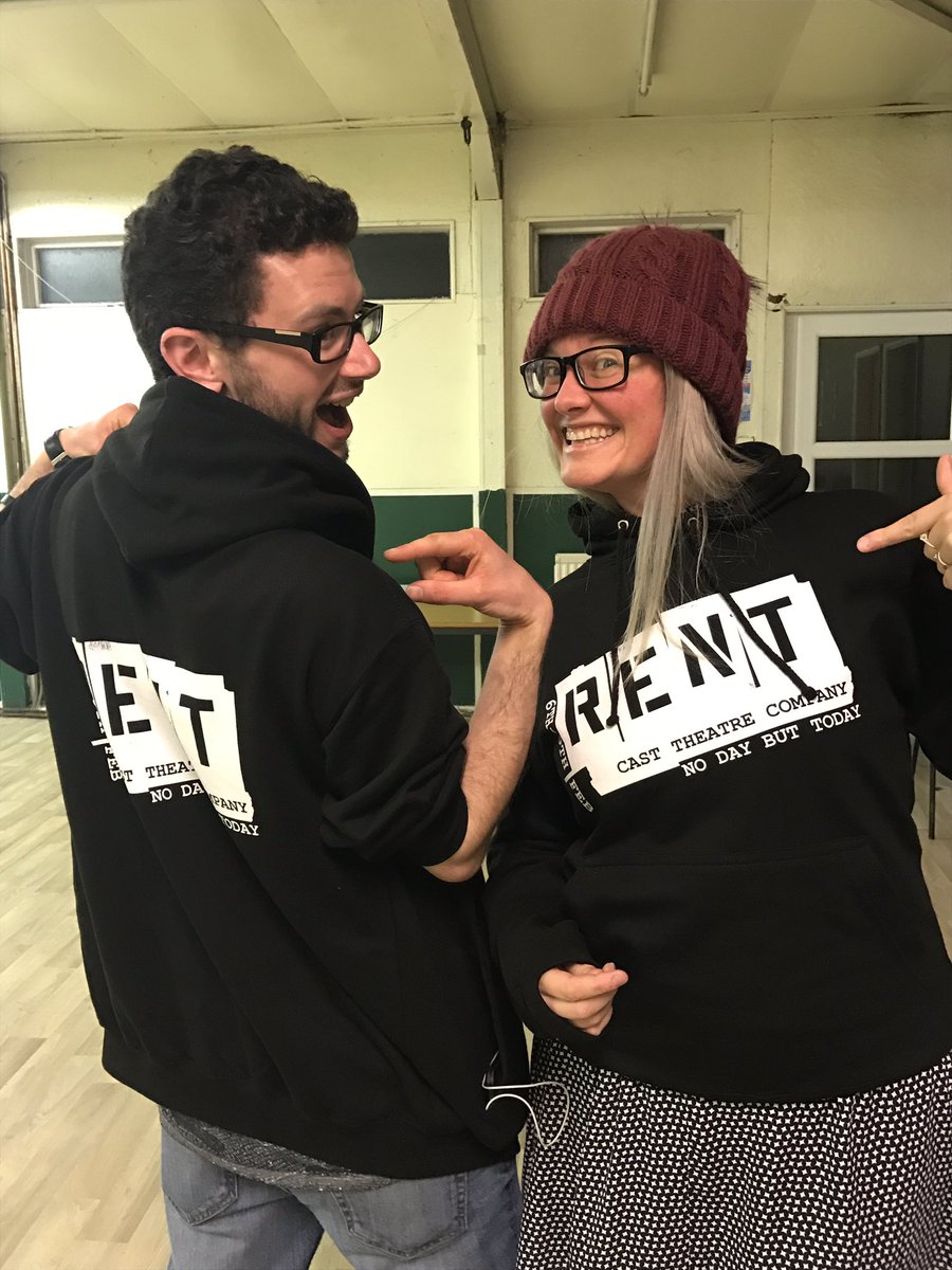 clothes2order's tweet photo. Great picture of our customers at CAST Theatre Company getting ready for their upcoming production of @Rent2018 🎭 https://t.co/EC0EGZZVg7