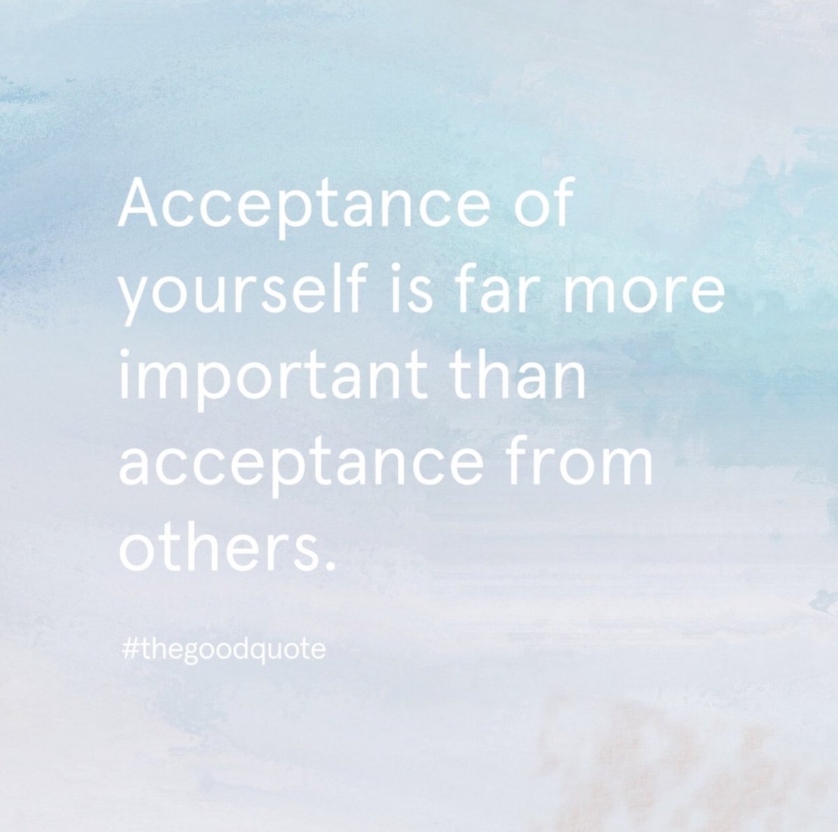 “accept yourself”