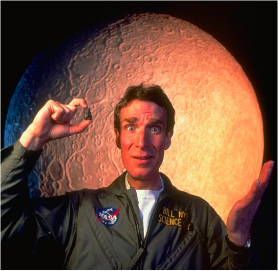 Science is the best idea humans have ever had. 
Happy birthday Bill Nye.
Photo: Rex Rystedt 