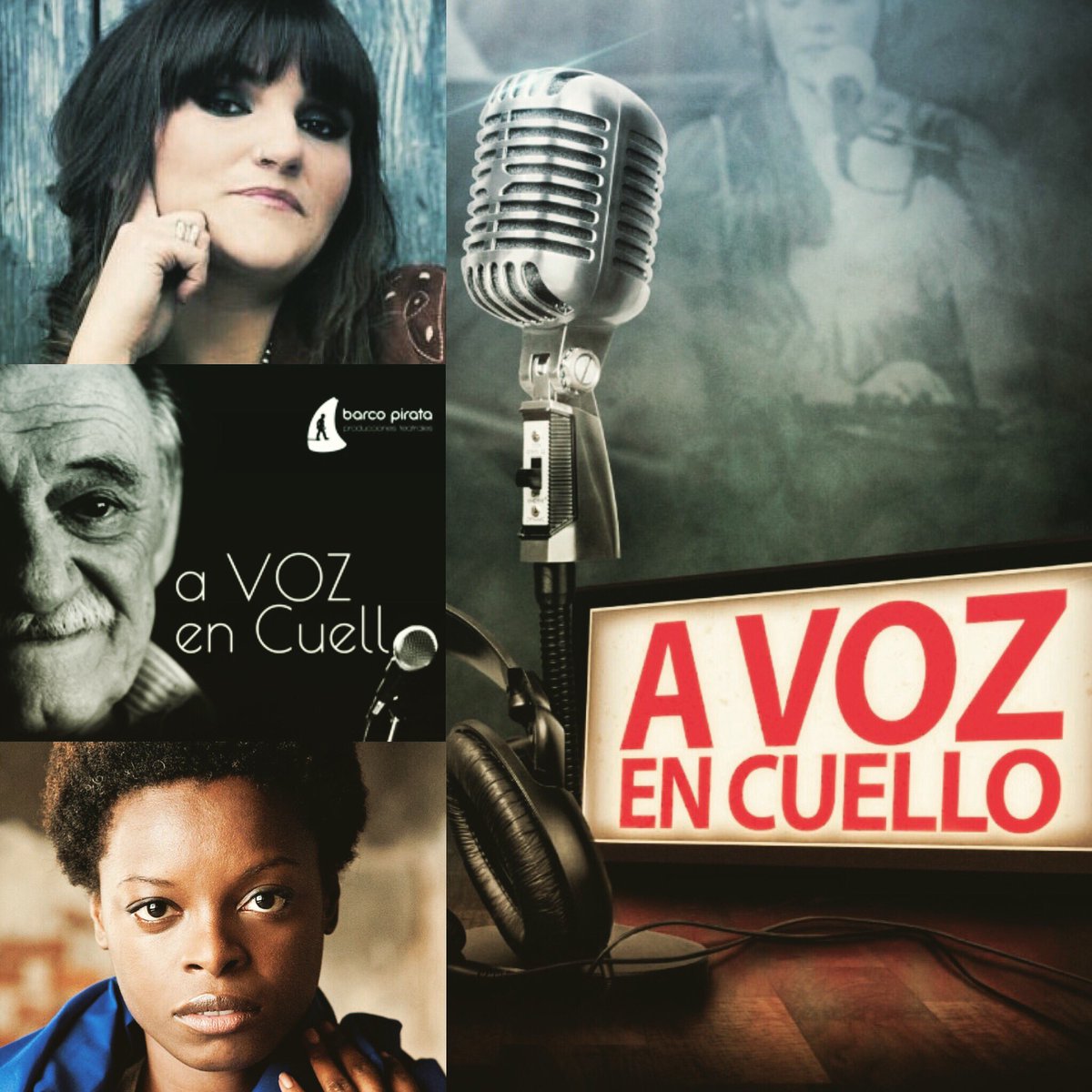 PerisMencheta's tweet photo. Última semana x ver #AVozEnCuello en #teatrodelbarrio 
Miércoles 29, 22h30 con @AstridJonesNd 
Jueves 30, 20h con @RozalenMusic 
Con coloquio posterior.

Últimas entradas:
https://t.co/rvOveFuucg

#benedetti #teatro🎭 #radio🎧 #poesía #musica🎼 #antifaces 
#leymordaza https://t.co/xCtaQjFhgn