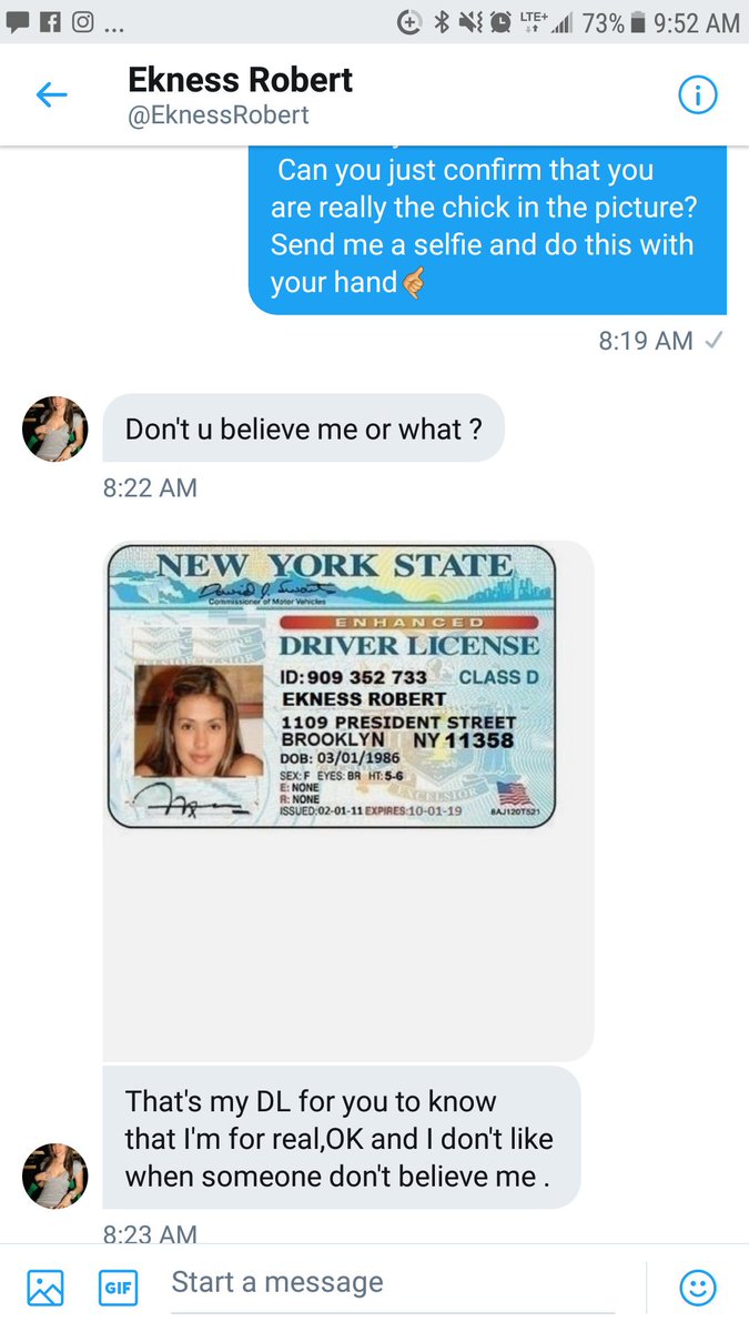 BiggestStalkerX's tweet photo. @EknessRobert Bhahaha worst fake ID ever!!! https://t.co/trX41owi6U