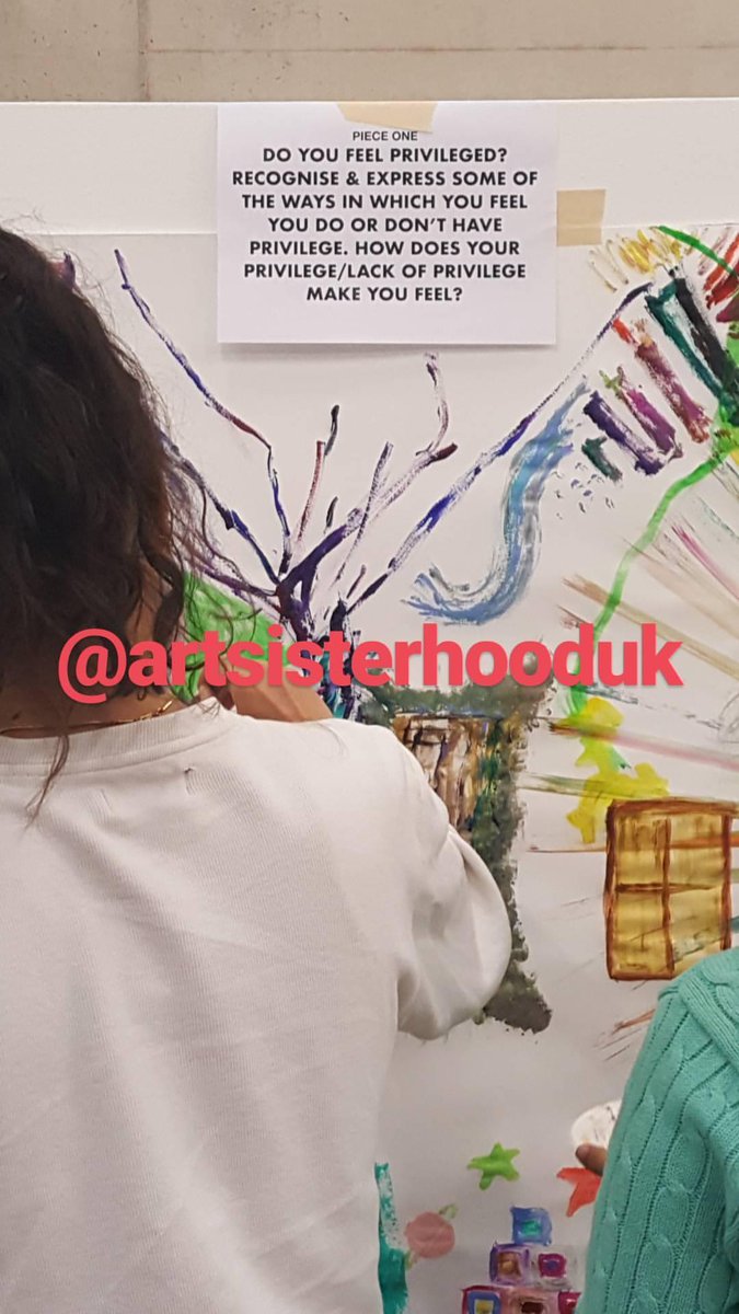 heatha_a's tweet photo. Special thanks to @ali_strick @arts_sisterhood for providing a space for people to respond to the work therapeutically. I really hope with you in the future. xx #bwash @TateExchange https://t.co/j1UhldtpMQ
