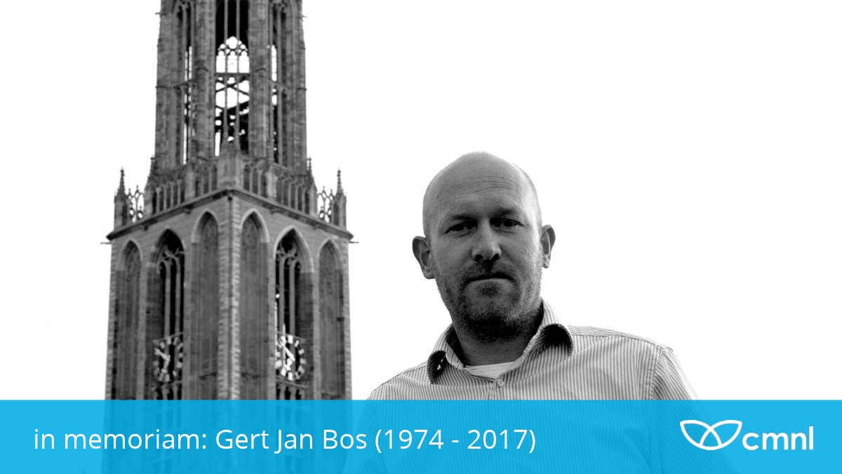 Wij zijn intens verdrietig. Vrijdag 24 november 2017 is Gert Jan Bos plotseling overleden. Hij profileerde zich nooit als Community Manager. Hij was het gewoon. community.cmnl.nl/berichten/in-m…