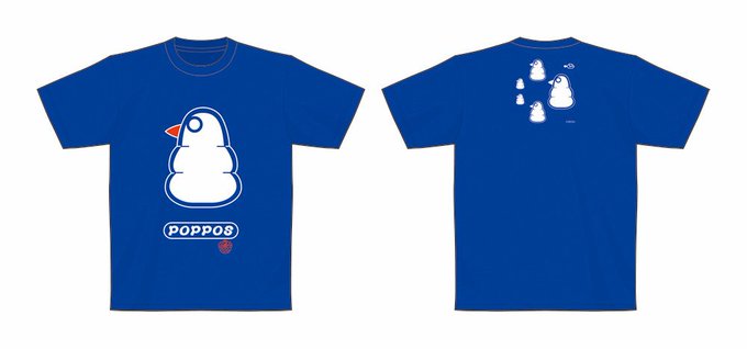 ポッポーズのTシャツなんてあるのか……。  https://t.co/C2dUuoLwcr 