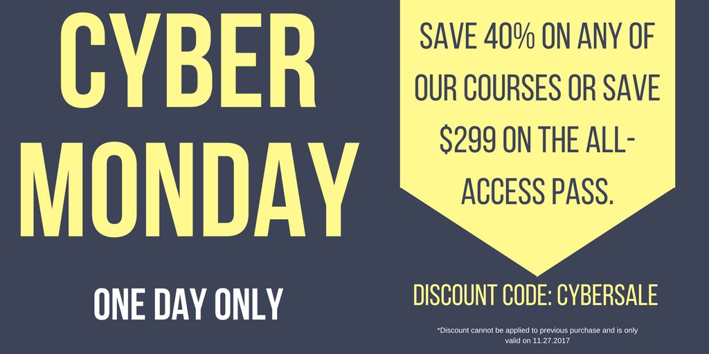 TaxProResource's tweet image. Cyber Monday Sale Today Only At Lorman.com