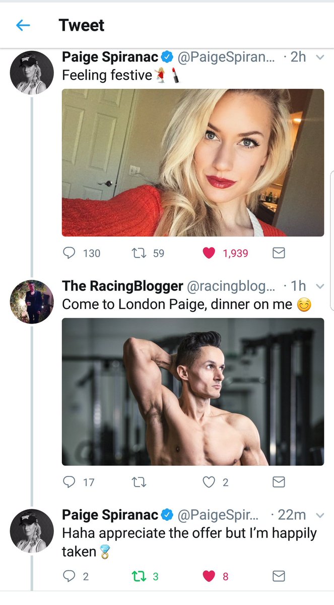 racingblogger's tweet photo. Backing losers π€
Getting knocked back by @PaigeSpiranac π
It's not my week Twitter.......
#Pray4Blogger https://t.co/YpuphzHRrn