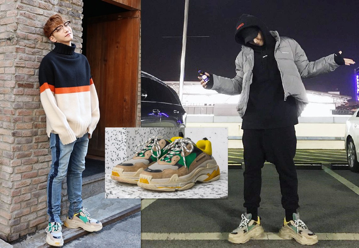 Jun2daHo's tweet photo. Balenciaga Triple S trainer shoes 😍
#2Jun #JJ #Junbros #2PM #Jun_K #Junho https://t.co/T1tJsvQ7kJ