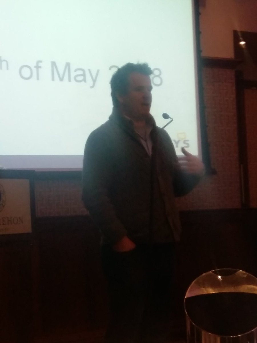 gdprhotels's tweet photo. "Your data is being shared on Whatsapp across Europe" Ian Lucey, @PixAlert #gdprhotels #gdpr #CyberAware https://t.co/PHYGI6U5ED