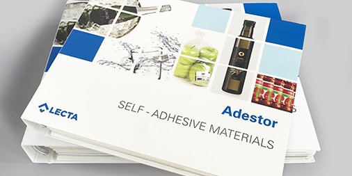 LectaGroup's tweet photo. A new #Adestor self-adhesive materials catalogue from Lecta https://t.co/f4UxecNHiU #pressuresensitive #labelstock #everylabelyoucanimagine https://t.co/KzFAjUlr8a