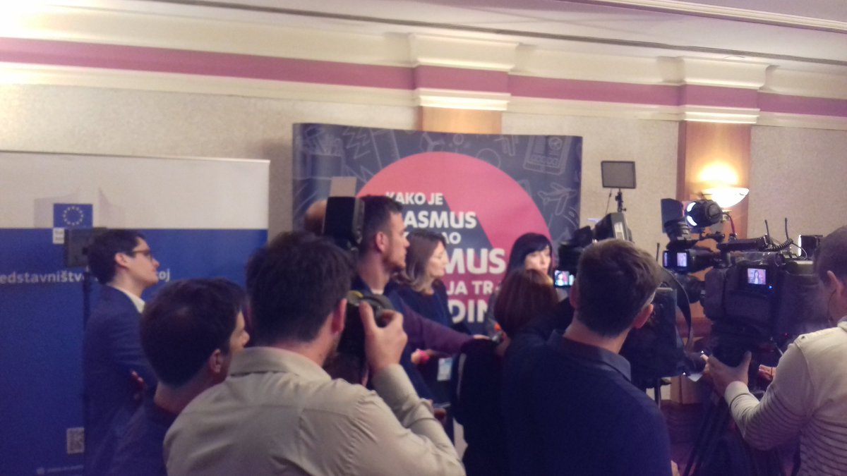 Pressica u tijeku #erasmus30hr #erasmusplus #erasmus