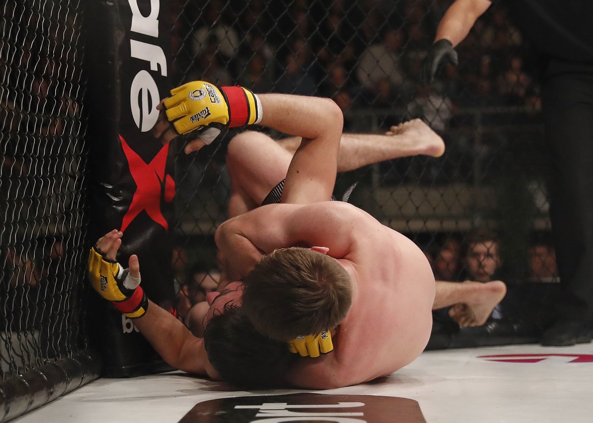 CageWarriors's tweet photo. Follow these shots for the fight ending sequence that saw @jackshoremma pick up his 7th finish this weekend at #CW89. π
What's next for the People's Prince? https://t.co/od1fMqpuqW