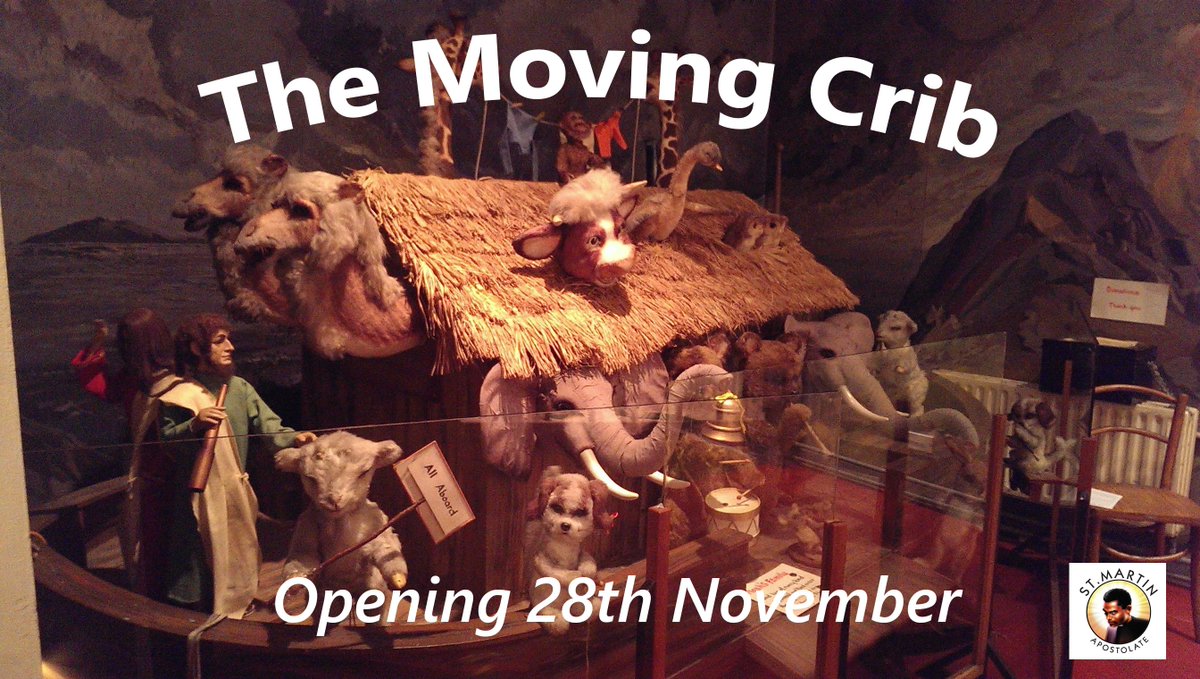 StMartinDublin's tweet photo. A #MagicalExperience awaits you this year at the #MovingCrib in 42 Parnell Square! A fantastic day out for the whole family and Admission to the crib is always #Free! https://t.co/IZbAuJJ6Yb