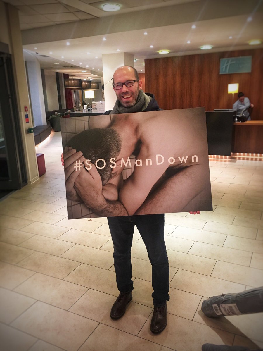 F4JOfficial's tweet photo. BIG thanks to Paul Browne @Brownosleftfoot John Waters &amp; Brendan McParland for their work on #SOSManDown #Fathers4Justice https://t.co/FqzLb9zBU1 https://t.co/ULsXDrLdXG