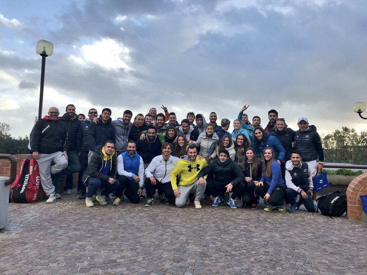 CarusoGabriele's tweet photo. Corso istruttore di II grado! #CheTeam #FederazioneItalianaTennis #FIT 🎾💪👊 🇮🇹 @federtennis https://t.co/dCqRcHgKmK