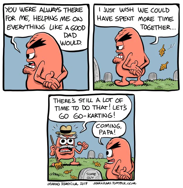 Grumpy papa 