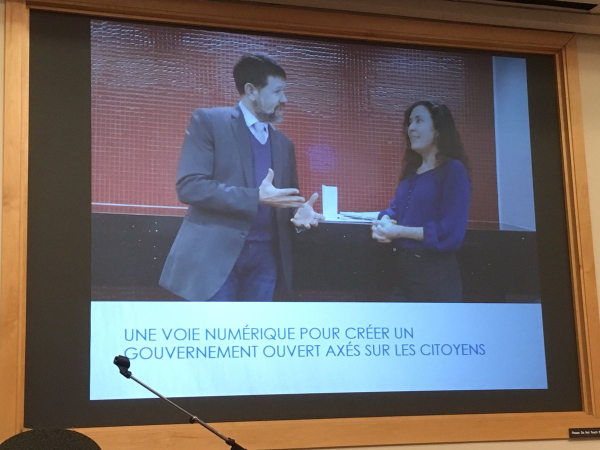 CRAMGN_RMGARC's tweet photo. “Il y a beaucoup de similarités entre les initiatives de gouvernement ouvert et la voie numérique” -@MelRobrt #ARC_Numerique https://t.co/fvRMBqeCWf