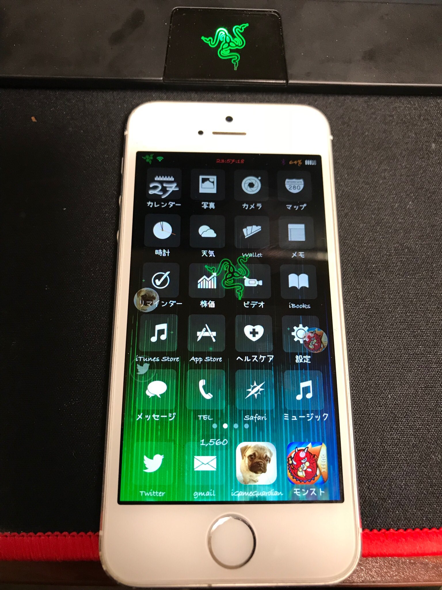 𒀭 T M ᡕᠵ ᡃ ᡁ 𐡏 脱獄端末販売 Iphone 5s 脱獄済 Igg正規導入済 他cydia有料アプリ導入済 モンストのチートファイル導入済 000円で販売します 在庫あるので支払い後すぐ発送できます Iphone