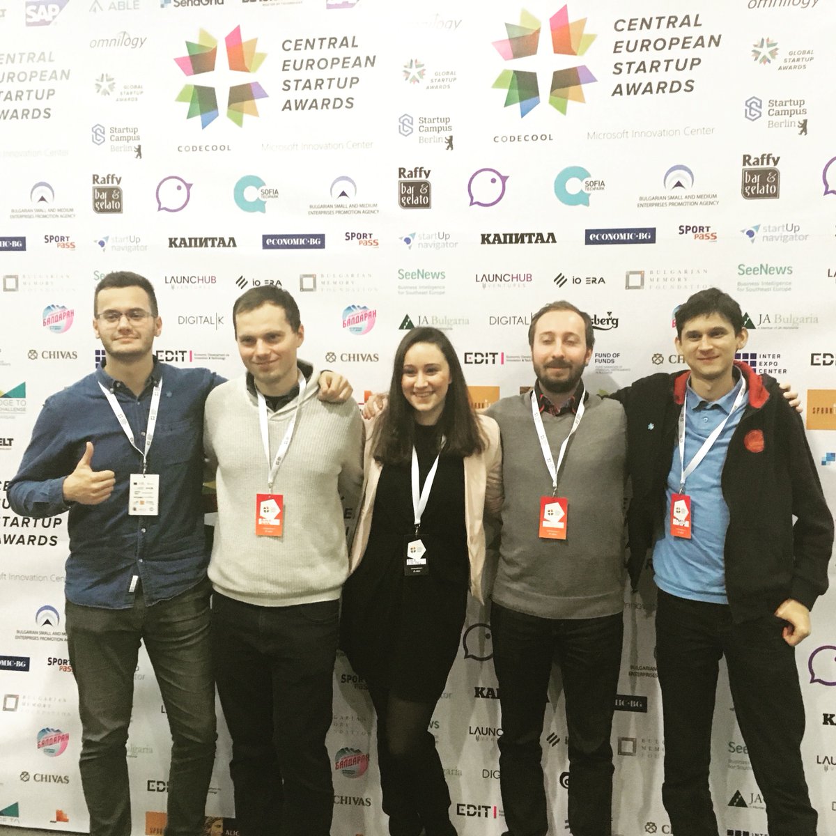 GCRpatients's tweet photo. https://t.co/3w289C8uOQ was one of the finalists in the Grand Finale Day of #CESA2017 in #Sofia. We were part of category #Best #Social #Impact #Startup because we believe, that we can save lives worldwide through big data. https://t.co/XxqPMvJiay