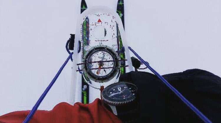 A sneak peek of the prototype #Bremont watch <a href="/polarben/">Ben Saunders</a> is using to navigate with as he traverses across #Antarctica. Read his latest blog: bensaunders.com/skiing-on-inst…