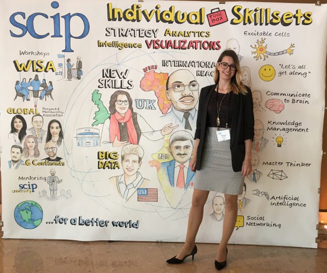4strat's tweet photo. Two weeks ago, @TanjaFutureMe was speaking at the @SCIP Conference in Portugal, where she introduced the concept of Futures Intelligence as next step of today's Competitor's Intelligence. #competitoranalysis #futuresintelligence #futures #strategicforesight #foresight #scip2017 https://t.co/YdqG0fYkPB