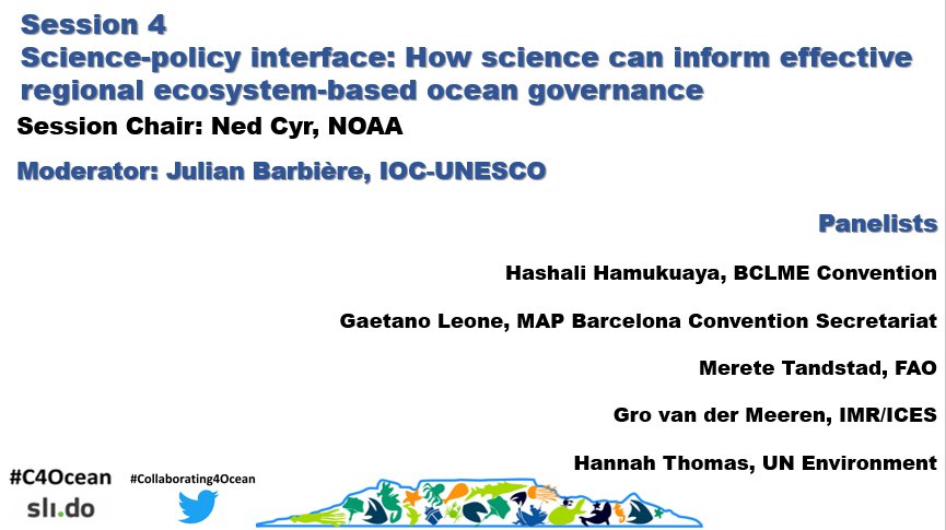 How can partnerships between LMEs, Regional Seas, RFMOs and science bodies better coordinate results? Find out in Cape Town #Collaborating4Oceans #science2policy#lmelearn @IocUnesco @FAOfish @theGEF @UNEP @UNDP
