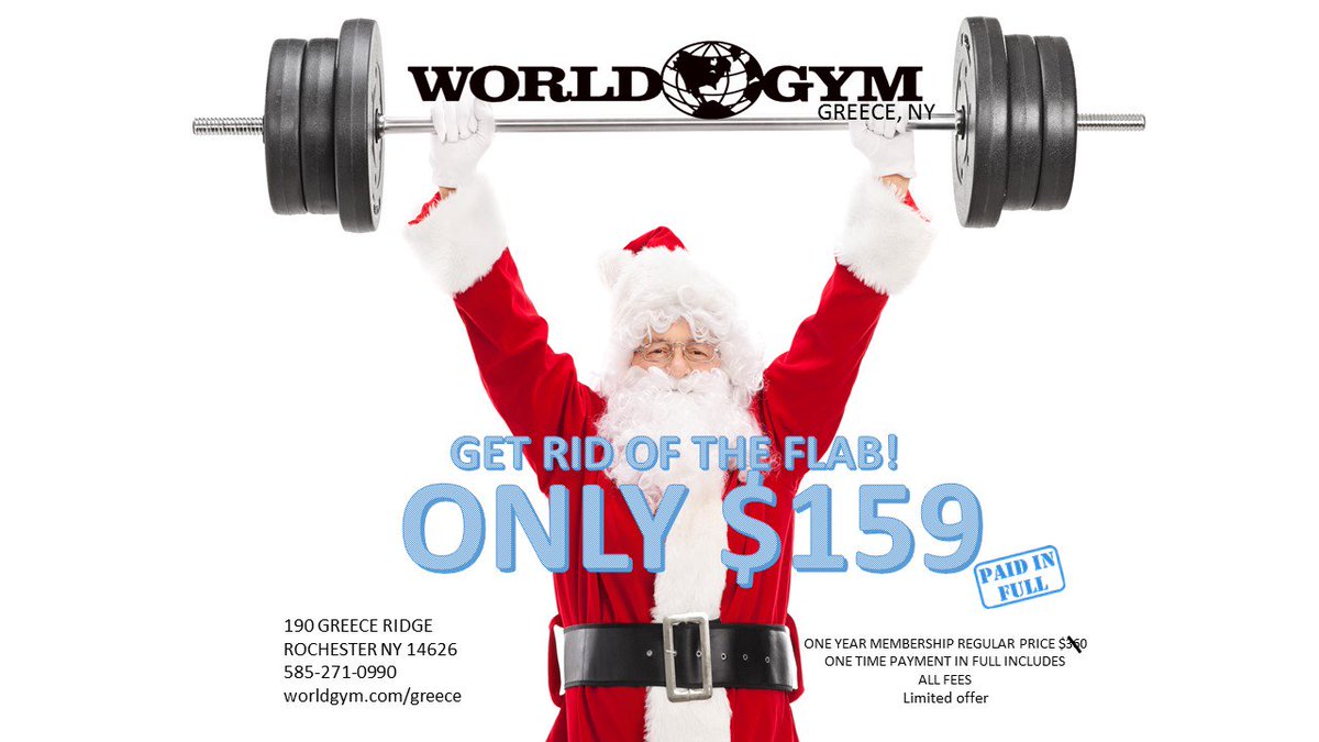 WorldGymGreece's tweet photo. #CyberMonday2017  #greecemall #getfit #NewYearsResolution  #Greeceny #ZUMBA #YMCA https://t.co/sG7F7y5tQO