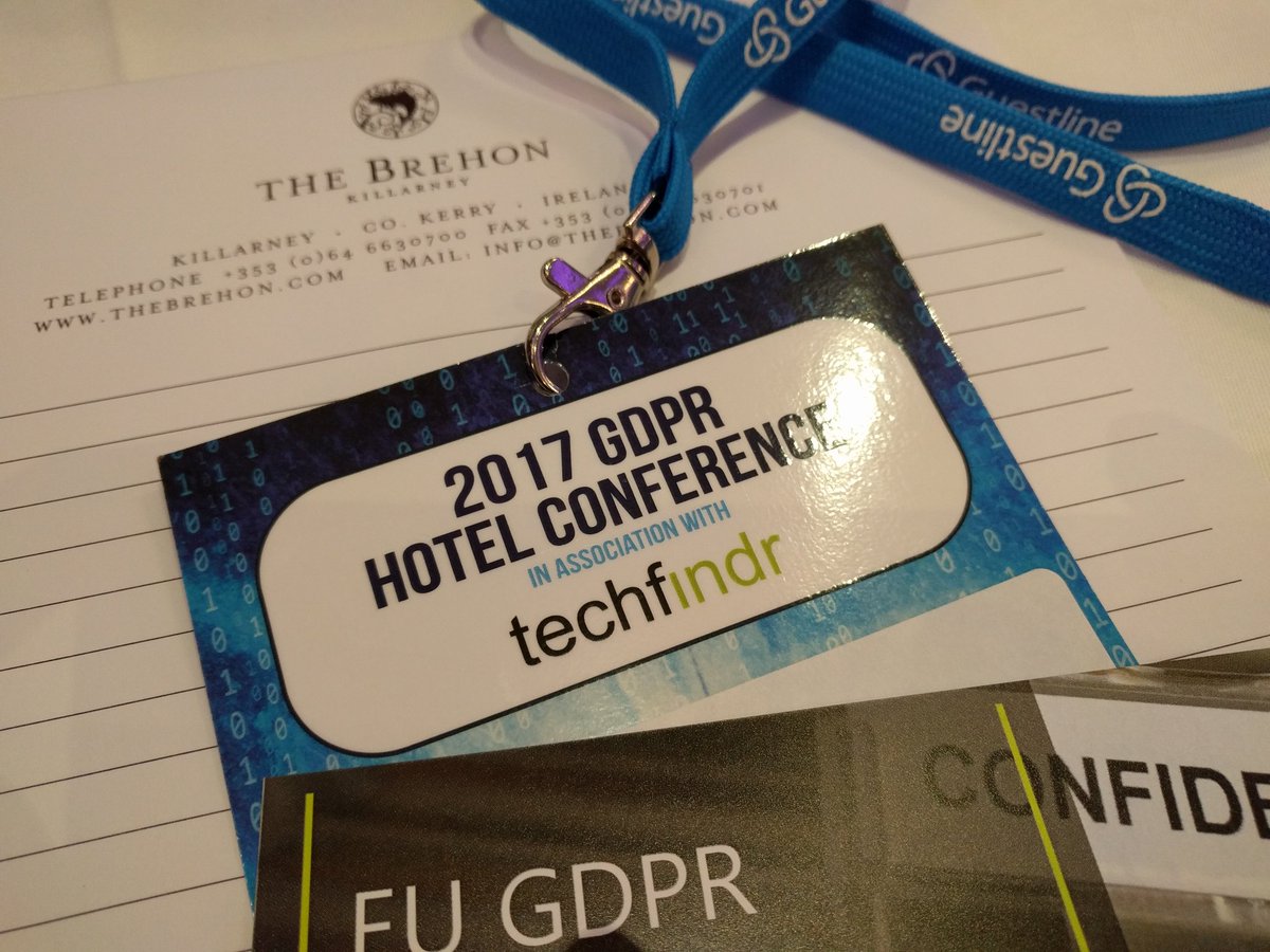 Marie_Collins_'s tweet photo. Finding out all about #GDPR today at the @TheBrehon at the  @gdprhotels conference. #GDPRhotels https://t.co/tyzuUu4ex2