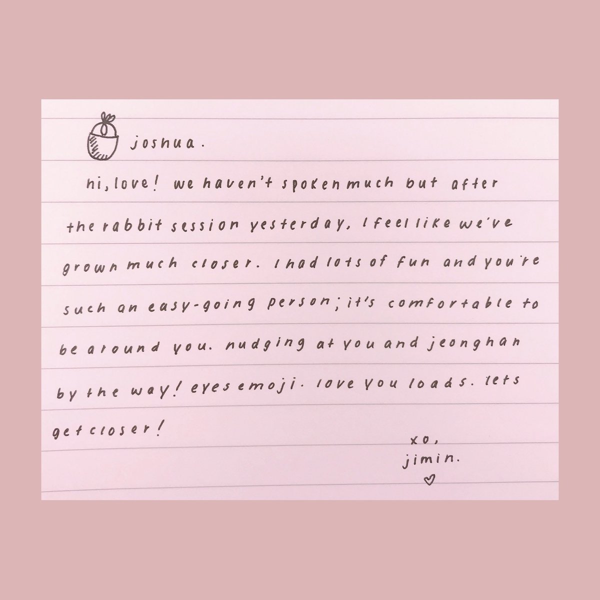 jiminmgu's tweet photo. [ 💌 ] @joshuamgu https://t.co/VCRGu45HBM