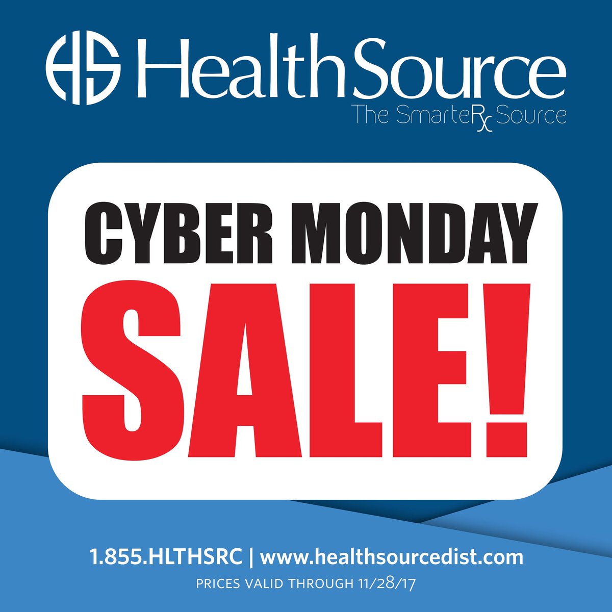 Attention Pharmacy Owners!

Make sure to take advantage of our exclusive Cyber Monday deals!

*BEST DEALS OF THE YEAR*

#CyberMonday #MegaSale #GreatDeals #Pharmacy #PharmacyOwner #Pharmacist #Pharmacies #IndependentPharmacy #HealthSourceDistributors #HealthSource #Generics