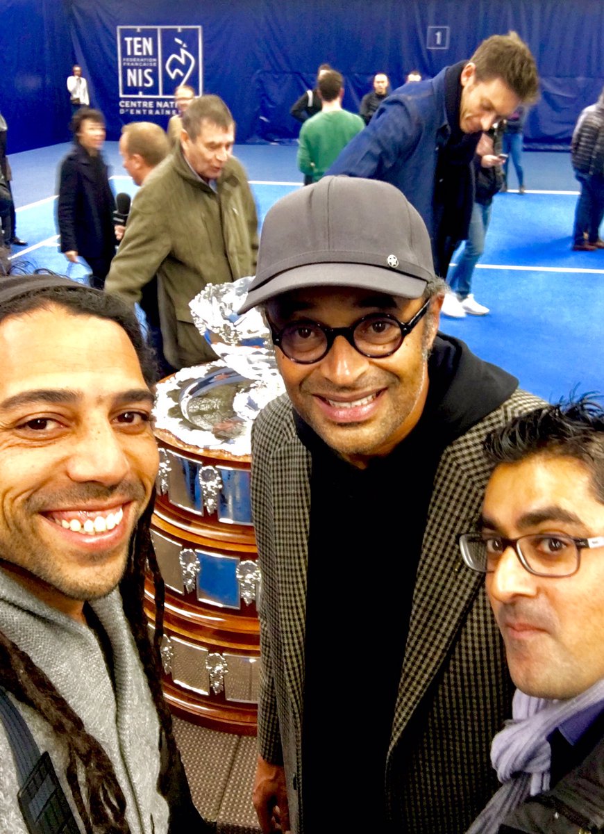 RidooCHO's tweet photo. History papaaaaa 
#coupedavis #daviscup 
Merci aux champions 🙏❤️
#fierdesbleus 
@NoahYannick 
@ManuPotiron 
@RidooCHO https://t.co/K9sENMSYSs