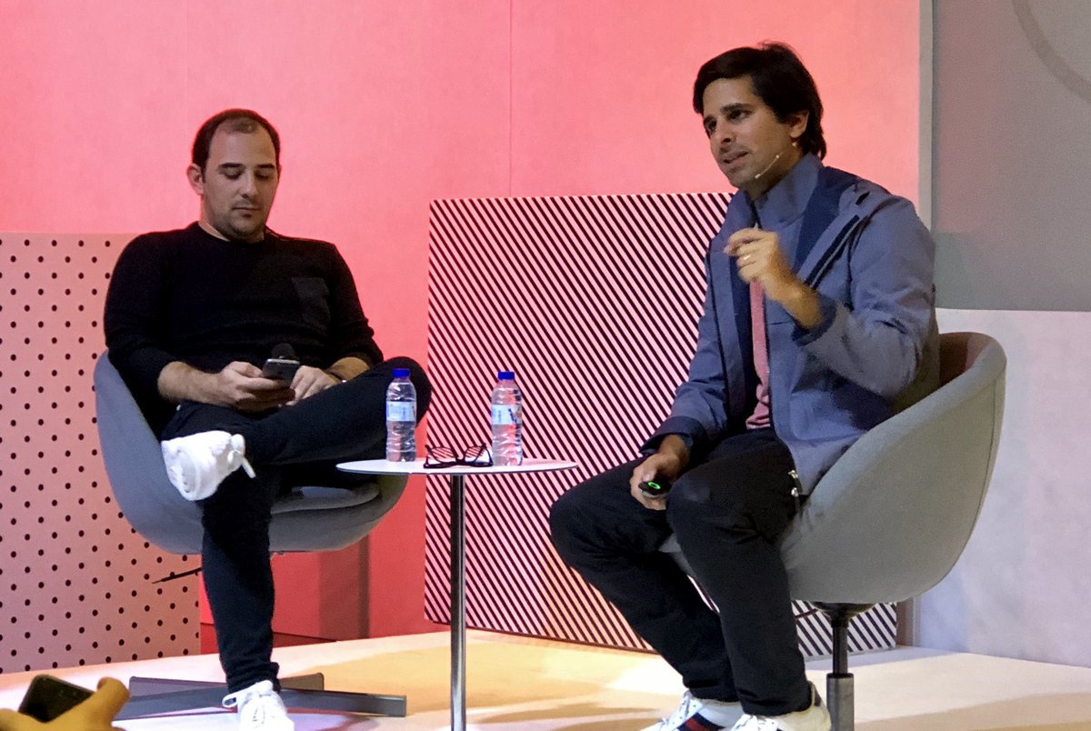 Uniplaces's tweet photo. Miguel Santo Amaro at the last WE'BIZ Talk  - "Scaling from Europe to the World". 
#wescaleup #anjept https://t.co/ldnmVtr3lQ