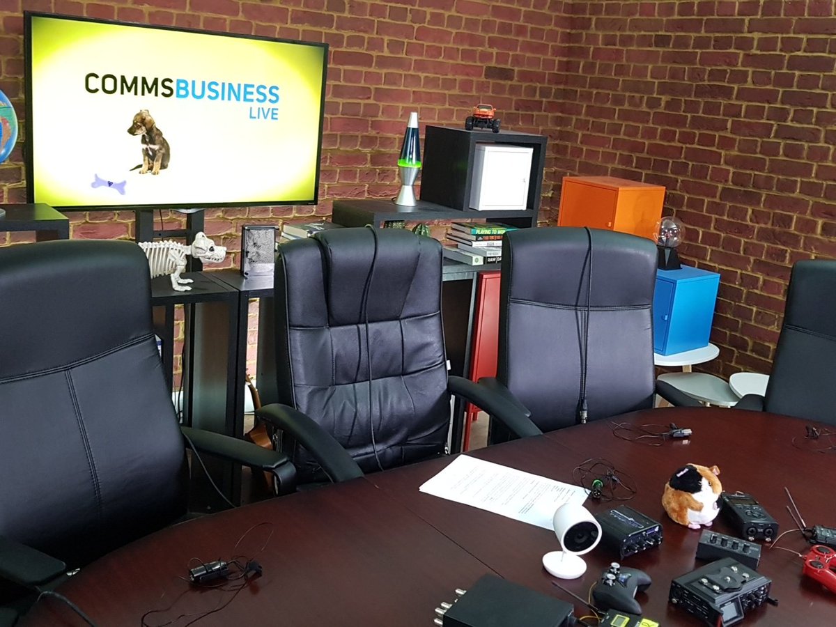 We are all set for the next episode of #CBLive17 I just need some guests!!!   @8x8UK <a href="/BroadSoftNews/">BroadSoft, Inc.</a> <a href="/Ian_rowan/">Ian rowan</a> <a href="/KonftelDACH/">KonftelDACH</a> tune in at 3:30 <a href="/disruptivelive/">Disruptive LIVE</a> tweet Q's to #CBLive17