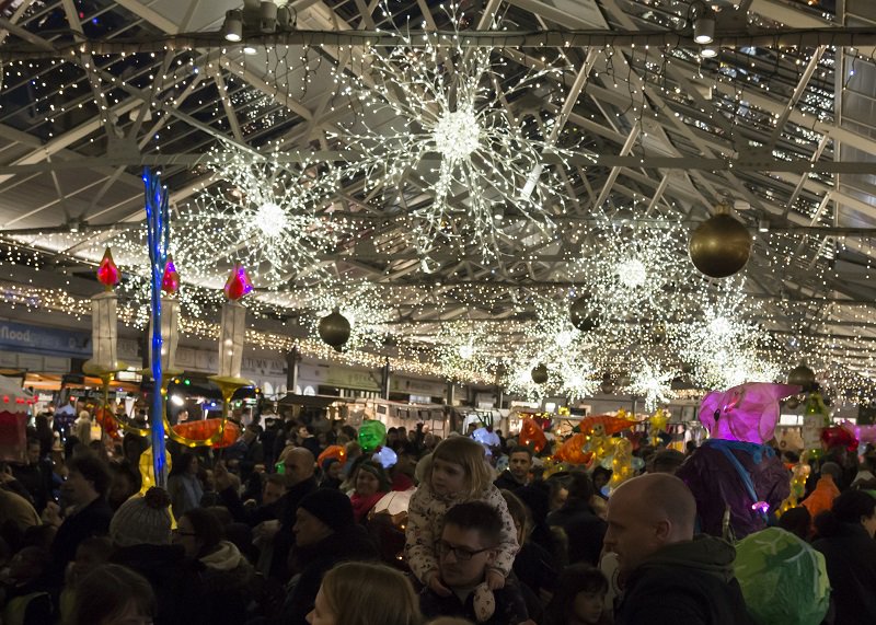 greenwichmkt's tweet image. The moment the lights came on at The  #Greenwich #Lantern #Parade and Lights On - SPECTACULAR!