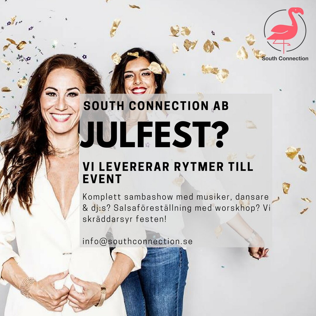 South_Conn_ab's tweet photo. #företagsfest ? #julfest ? Vi fixar underhållningen! Southconnection.se https://t.co/8GgaJPRVK4