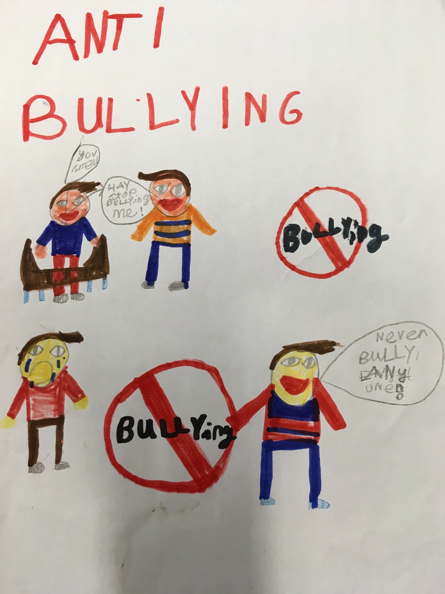 Free Anti Bullying Posters For Kids - IMAGESEE