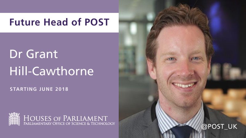 POST_UK's tweet photo. We are pleased to announce a new Head of POST has been appointed! Dr. Grant Hill-Cawthorne (@drbrainbugz) from the University of Sydney will join us in June 2018; Dr Chandrika Nath will continue as Acting Head until then. https://t.co/OqBdb4PHws