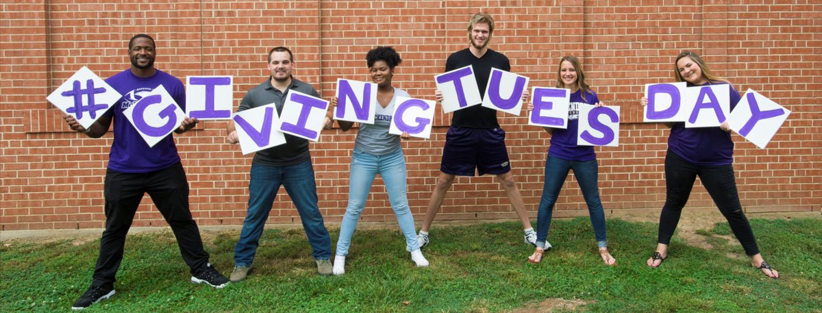 McKendreeAlumni's tweet photo. Black Friday... Cyber Monday... #GivingTuesday! Remember tomorrow, Tuesday, Nov. 28th is #GivingTuesday! Show your love and support @ https://t.co/UjoScPgtYa. 💜💜💜 #McKForward https://t.co/PopzwPrVZ6