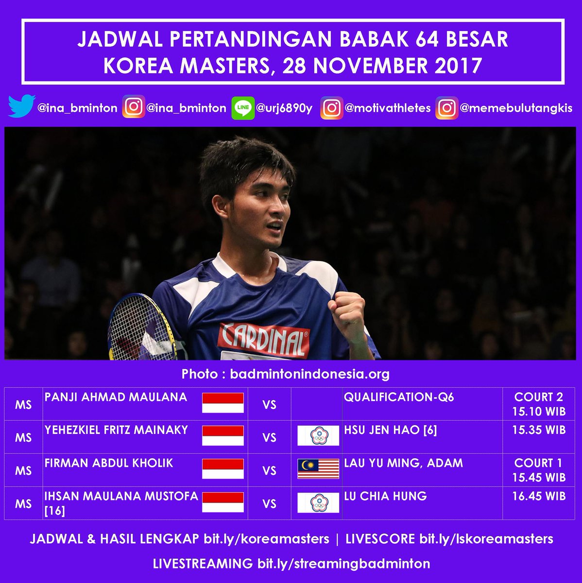 Indonesia Badminton tweet media